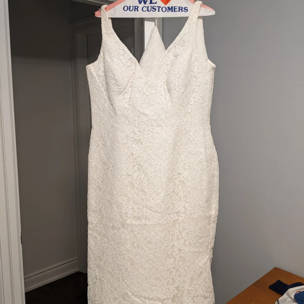 👰PRONOVIAS Maricel 💒 Bridal Wedding Gown Dress Size 16 (like 12 street style) - Picture 11 of 15
